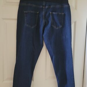 Time and Tru blue jean maternity pants size XL